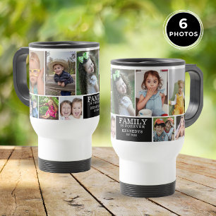Persoonlijke Familie Is Voor Altijd 10 Foto Colla Reisbeker