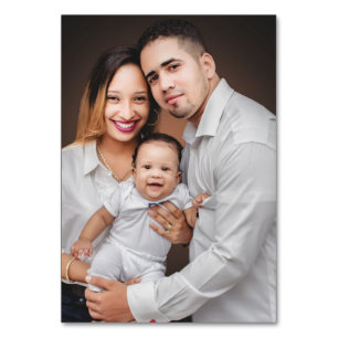 Persoonlijke familiefoto op maat kaart