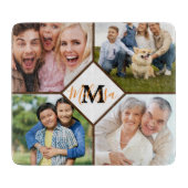 Persoonlijke familiefoto's snijplank (Voorkant)