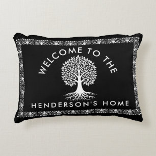 Persoonlijke familienaam Accent Pillow Kussen