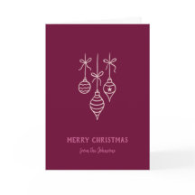 Persoonlijke familienaam Kerstbal