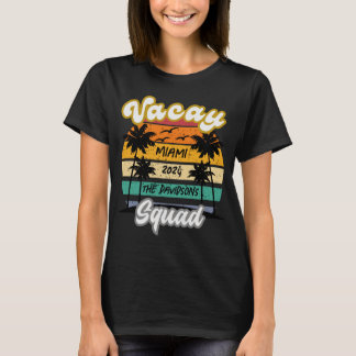 Persoonlijke familievakantie t-shirt