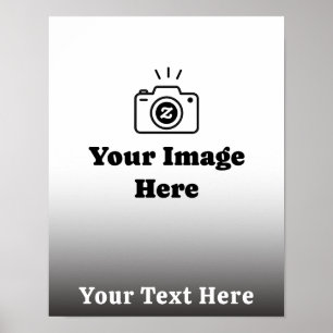 Persoonlijke favoriete foto met tekst poster