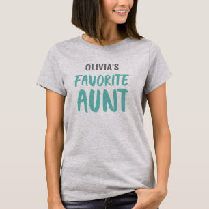 Persoonlijke favoriete tante t-shirt
