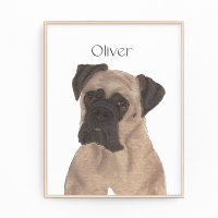 Persoonlijke Fawn Mask Boxer