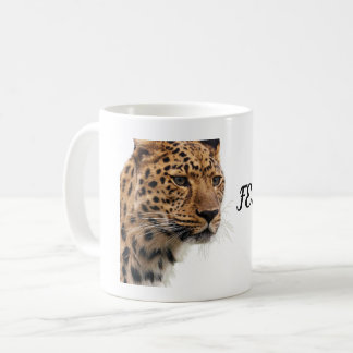 Persoonlijke Fearless Tijger Mok met Aangepaste Na