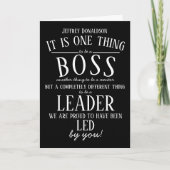 Persoonlijke feestdag dank je kantoor decor kaart (Voorkant)