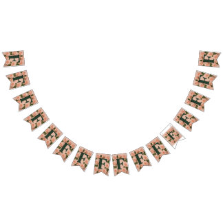 Persoonlijke feestslingerset met touw* vlaggetjes