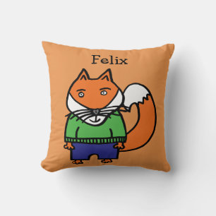 Persoonlijke Felix de Vos Kussen
