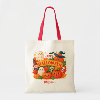 Persoonlijke Fijne Halloween Lieve Geesten Tote Bag