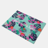 Persoonlijke Flamingo Doormat Deurmat (Schuin)