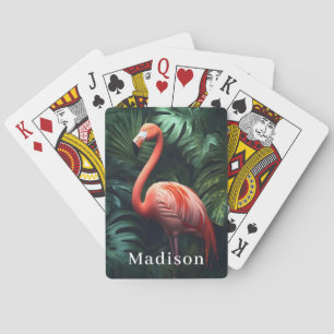 Persoonlijke Flamingo Pokerkaarten