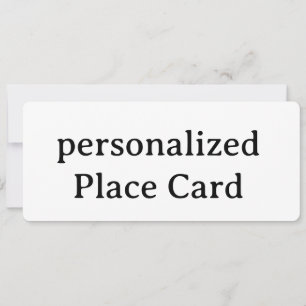 persoonlijke Flat Card 10,2 cm x 23,5 cm