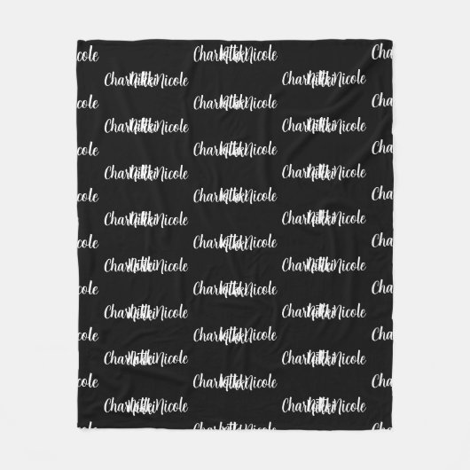 Persoonlijke fleece deken (Voorkant)