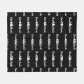 Persoonlijke fleece deken (Voorkant (Horizontaal))