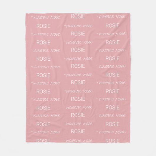 Persoonlijke fleece deken (Voorkant)