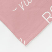 Persoonlijke fleece deken (Hoek)