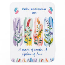 Persoonlijke Flora voor Baby's Eerste Kerst
