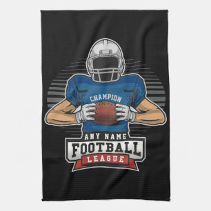 Persoonlijke Football League Speler Team Kampioen Theedoek