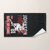 Persoonlijke Football SPELER Team NUMMER Sports Bad Handdoek (Handdoek)