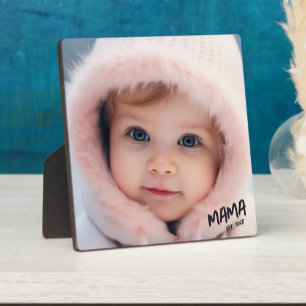 Persoonlijke foto-aandenken Mama Fotoplaat