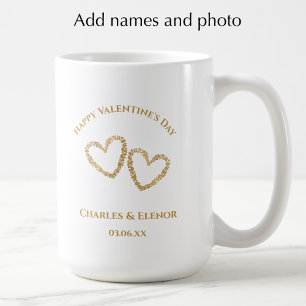 Persoonlijke foto-aandenken Valentijnsdag-cadeau Koffiemok