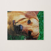 Persoonlijke foto aangepaste hond puzzel (Horizontaal)