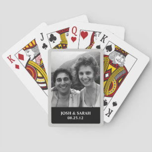 Persoonlijke foto-afspeelkaarten pokerkaarten