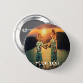 Persoonlijke foto-Button Ronde Button 5,7 Cm (Voorkant /achterkant)