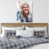 Persoonlijke foto canvas afdruk (Insitu (Slaapkamer))