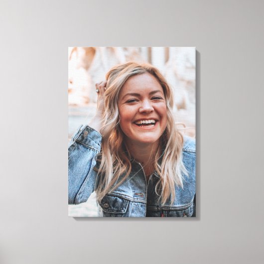 Persoonlijke foto canvas afdruk (Voorkant)