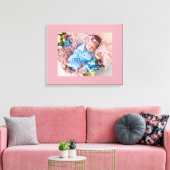 Persoonlijke foto canvas afdruk (Insitu (Woonkamer))