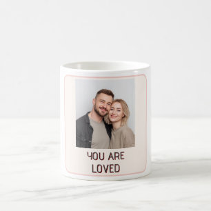 Persoonlijke foto- en bewerkbare Valentijns mok