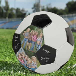Persoonlijke foto en handtekening voetbal