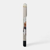 Persoonlijke foto en tekst iPhone 16 hoesje (Rechterkant)