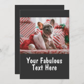 Persoonlijke foto en tekst kaart (Voorkant / Achterkant)