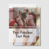 Persoonlijke foto en tekst vellum uitnodigingen (Offset (Koppel))