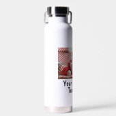 Persoonlijke foto en tekst waterfles (Voorkant)
