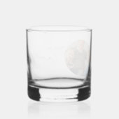 Persoonlijke foto en tekst whisky glas (Achterkant)