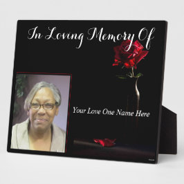 Persoonlijke foto fotoplaat