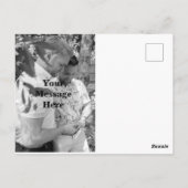 Persoonlijke foto Gay Wedding Bedankt Briefkaart (Achterkant)