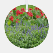 Persoonlijke foto glas ornament (Achterkant)