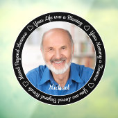 Persoonlijke foto-Herdenking Memorial Raamsticker (Vel 3)