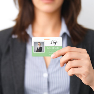 Persoonlijke foto ID & logo beveiligingspas Badge