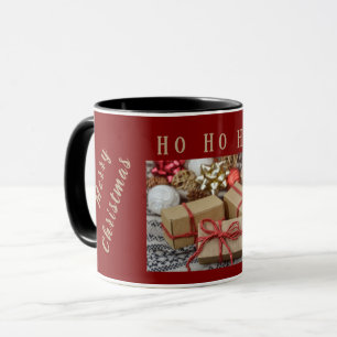 Persoonlijke foto kerstgroet kaart mok