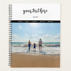 Persoonlijke foto-liefdesherinneringen planner