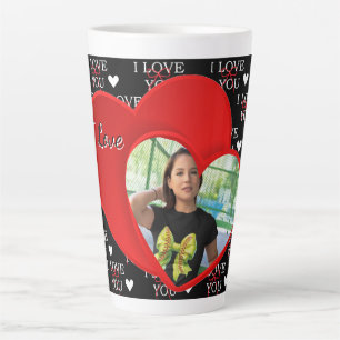 Persoonlijke foto Love you  Latte Mok