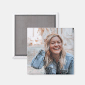 Persoonlijke foto magneet (Voorkant / Achterkant)