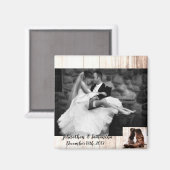 Persoonlijke foto Magnet boots country rustic Magneet (Voorkant / Achterkant)