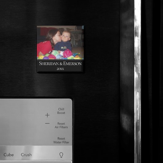 Persoonlijke foto Magnet | Minimumnaamjaar Magneet